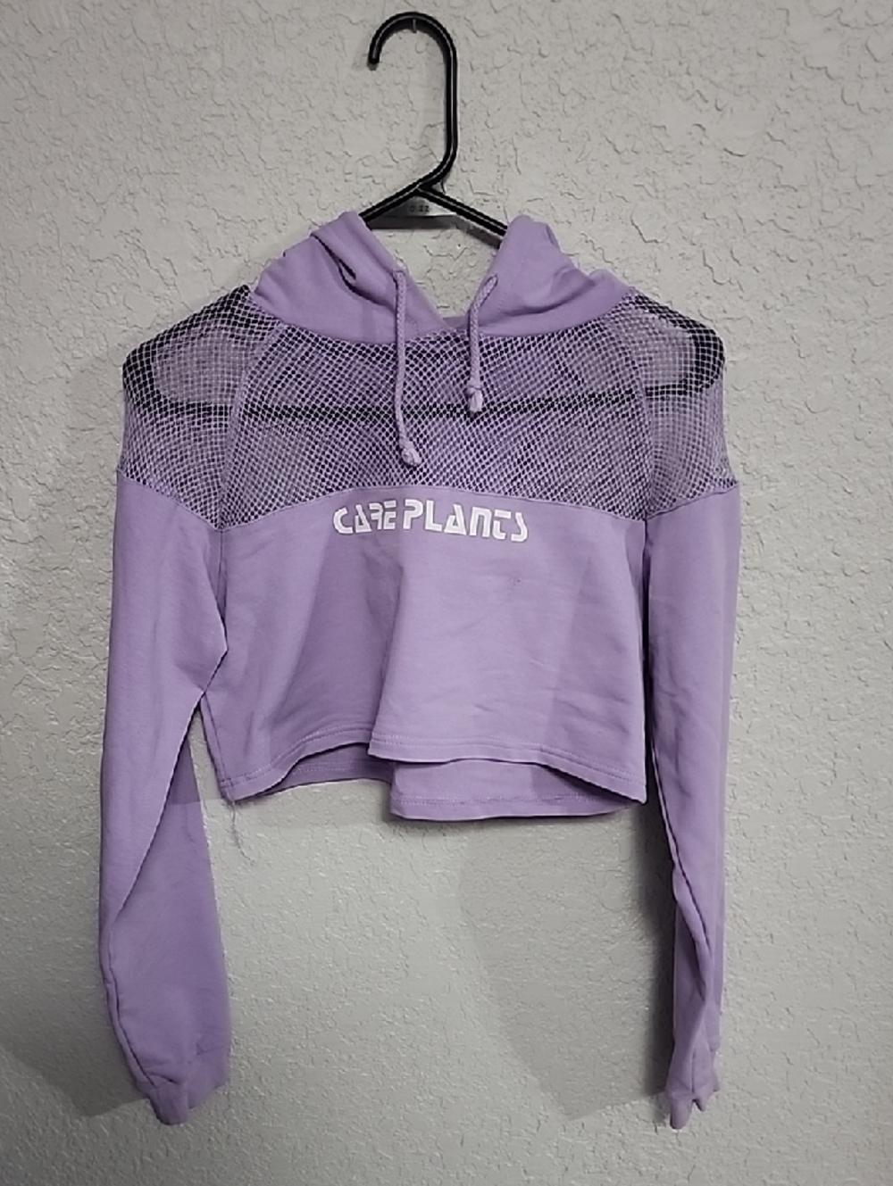 Cropped Lavendar Sweatshirt